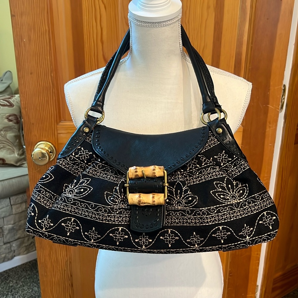 Like New Kate Landry shoulder bag embroidered